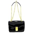 Celine Black Medium Patent C Bag - Céline