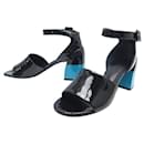 NINE HERMES SHOES SANDALS ANNE H201032Z 35 PATENT LEATHER SANDALS SHOES - Hermès