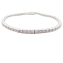 NEW CARTIER BRACELET TENNIS STRAP WHITE GOLD 18K 62 DIAMONDS 1.56CT 16CM BANGLE - Cartier