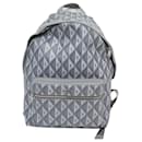 NEW CHRISTIAN DIOR RIDER TOILE CD DIAMOND GRAY BACKPACK BAG - Christian Dior