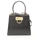 Salvatore Ferragamo Gancini Handbag Leather Handbag in Very Good Condition