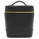 Bolsa Vanity de couro Chanel AO1998 em muito bom estado