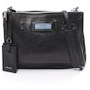 Prada Leather Double Zio Shoulder Bag Leather Shoulder Bag 1BH113 in Very Good Condition