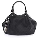 Gucci GG Canvas Sukey Handtasche Canvas Tote Bag 211944 in gutem Zustand