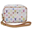 LOUIS VUITTON Trousse Wapity Monogram Multicolore Blanche M58033 Auth 76790A - Louis Vuitton