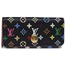 LOUIS VUITTON Monogram Multicolore Multicles 4 Porte-clés Noir M93732 Auth 76935 - Louis Vuitton