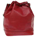 LOUIS VUITTON Bolsa de Hombro Epi Noe Roja M44007 LV Auth 77412 - Louis Vuitton