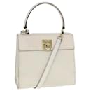 Sac à main CELINE en cuir 2 voies beige Auth 77329 - Céline