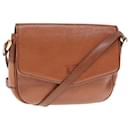 Burberrys Schultertasche aus braunem Leder Auth ep4387 - Autre Marque