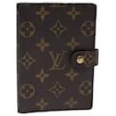 LOUIS VUITTON Monogram Agenda PM Couverture de Planificateur de Jour R20005 LV Auth th4993 - Louis Vuitton