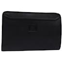 Bolso de mano de cuero negro Burberrys Auth bs15137 - Autre Marque