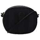 FENDI Pecan Canvas Shoulder Bag Black Auth bs15112 - Fendi