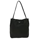 PRADA Bolsa de Ombro Nylon Caqui Auth 74875 - Prada