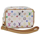 LOUIS VUITTON Monedero Wapity Monograma Multicolor Blanco M58033 Auth ac3004A - Louis Vuitton