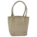 Sac fourre-tout Guccissima en toile GG Gucci blanc Auth 77497