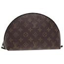 LOUIS VUITTON Trousse Demi Ronde Monogram Pouch Cosmétique M47520 LV Auth 76783 - Louis Vuitton