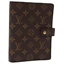 LOUIS VUITTON Couverture d'agenda Monogram MM Planificateur de jour R20105 LV Auth 76910 - Louis Vuitton