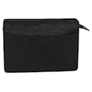 LOUIS VUITTON Epi Pochette Homme Clutch Bag Black Noir M52522 LV Auth 76222 - Louis Vuitton