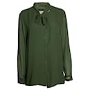 L Autre chose, sheer blouse in green - Autre Marque