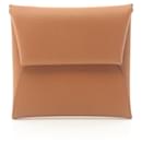 Hermes Bastia Epsom Leather Coin Purse Leather Coin Case 041054CK in Great Condition - Hermès