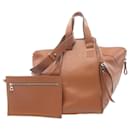 Loewe Hammock Medium Handbag Leather Handbag 061606 in Very Good Condition