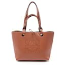 Loewe Anagram Tote Small Leather Tote Bag A717S72X02 in Good condition