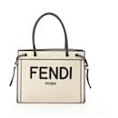 Fendi Mini Canvas Tote Bag  Canvas Tote Bag 8BH378 in Great Condition