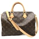 Bolsa Louis Vuitton Speedy Bandouliere 30 em lona M40391 em excelente estado