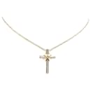 Tiffany Silber Sterling Silber Kreuz Anhänger Halskette - Tiffany & Co