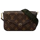 Louis Vuitton Brown Monogram Felicie Strap And Go 