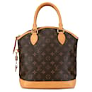 Louis Vuitton Brown Monogram Lockit PM