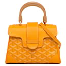 Goyard Gelb Mini Goyardine Saigon Souple