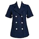 Neue CC Buttons Flughafen Tweed Jacke - Chanel