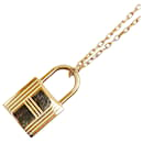 Hermes Gold Plated Cadena Necklace in Good Condition - Hermès