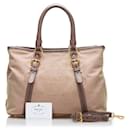 Prada Canvas Leather 2WAY Handbag BN2832 in Very Good Condition