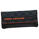 LOUIS VUITTON Damier Cobalt Etui Lunette Woody Glasses Case GI0380 LV Auth 76275 - Louis Vuitton