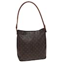 LOUIS VUITTON Sac à épaule Monogram Looping GM M51145 LV Auth 77941 - Louis Vuitton