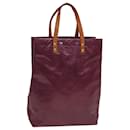 LOUIS VUITTON Monogram Vernis Reade MM Tote Bag Viole M91087 LV Auth th5055 - Louis Vuitton