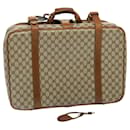 Sac Boston GG Supreme en PVC beige Auth mr177 - Gucci