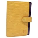 LOUIS VUITTON Epi Agenda PM Couverture de Planificateur de Jour Jaune R20059 LV Auth 78657 - Louis Vuitton