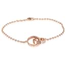 Cartier Love Interlocking Circle Bracelet, 6 Inches in 18k Rose Gold