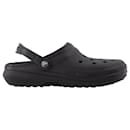 Classic Lined Clog in Black - Autre Marque