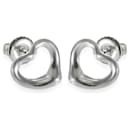 Boucles d'oreilles Open Heart Elsa Peretti de Tiffany & Co. en argent sterling