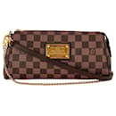 Louis Vuitton Eva Damier Ebene Canvas Shoulder Cross body