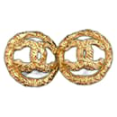 Pendientes de clip Lava Coleccionista 1993 - Chanel