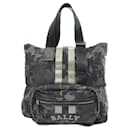 Bolsa Tote de Lona Bally Fallie Bolsa de Lona 6301317 em muito bom estado