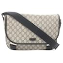 Gucci GG Supreme Messenger Bag Canvas Crossbody Bag 201732 in Very Good Condition