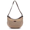 Gucci GG Canvas Shoulder Bag Canvas Shoulder Bag in Very Good Condition