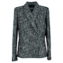 Campagne publicitaire 2022/2023 Veste en tweed noir - Chanel