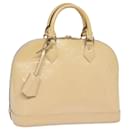 LOUIS VUITTON Monogram Vernis Alma PM Sac à main Rose Angelique M90062 Auth 78701 - Louis Vuitton